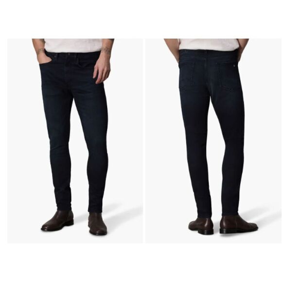 Rag & Bone Fit 1 Men's Stretch Extra Slim Black Jeans Size 32x30 - Picture 1 of 14